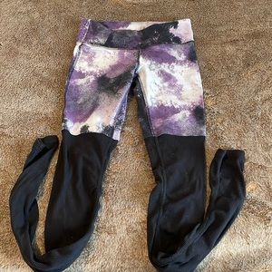All yoga pants. Small. Scrunchy/leg warmer legs.